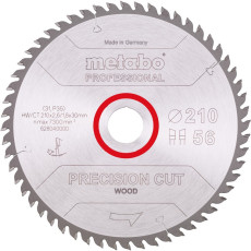 Диск пильний по дереву Metabo Precision Cut Wood - Professional 210х30х56 628040000