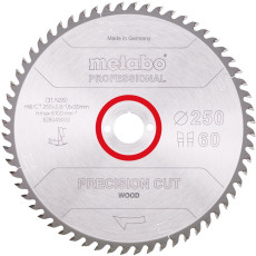 Диск пильний по дереву Metabo Precision Cut Wood - Professional 250х30х60 628049000