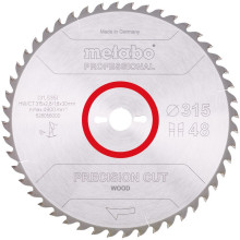 Диск пильний по дереву Metabo Precision Cut Wood - Professional 315х30х48 628056000