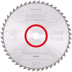 Диск пильний по дереву Metabo Precision Cut Wood - Professional 315х30х48 628056000