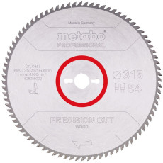 Диск пильний по дереву Metabo Precision Cut Wood - Professional 315х30х84 628058000