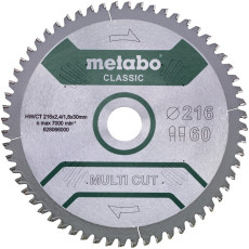 Диск пильный универсальный Metabo Multi Cut - Classic 216х30х60 628066000
