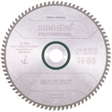 Диск пильний універсальний Metabo Multi Cut - Professional 250х30х80 628088000