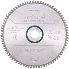 Диск пильний універсальний Metabo Multi Cut - Professional 250х30х80 628088000