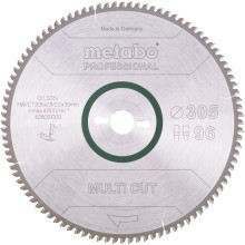 Диск пильний універсальний Metabo Multi Cut - Professional 305х30х96 628091000