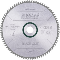 Диск пильний універсальний Metabo Multi Cut - Professional 254х30х80 628093000