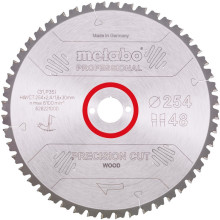 Диск пильний по дереву Metabo Precision Cut Wood - Professional 254х30х48 628221000