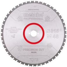 Диск пильний по дереву Metabo Precision Cut Wood - Professional 315х30х48 628224000