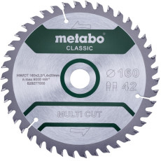 Диск пильний універсальний Metabo Multi Cut - Classic 160х20х42 628277000