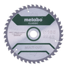 Диск пильний універсальний Metabo Multi Cut - Classic 165х20х42 628280000
