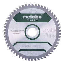 Диск пильний універсальний Metabo Multi Cut - Classic 190х30х54 628282000