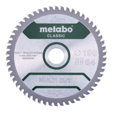 Диск пильний універсальний Metabo Multi Cut - Classic 190х30х54 628282000