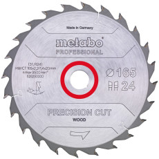 Диск пильний по дереву Metabo Precision Cut Wood - Professional 165х20х24 628290000