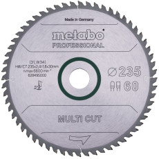Диск пильний універсальний Metabo Multi Cut - Professional 235х30х60 628495000