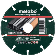 Круг алмазний по металу Metabo MUP professional 125х22.23х1.3 мм 628548000