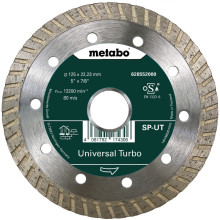Круг алмазний універсальний Metabo SP-UT Universal Turbo 125х22.23х2.2 мм 628552000