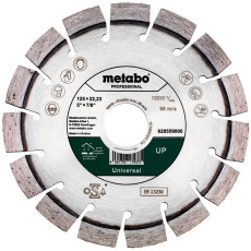 Круг алмазний універсальний Metabo UP Universal professional 125х22.23х2.4 мм 628559000