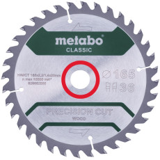 Диск пильний по дереву Metabo Precision Cut Wood - Classic 165х20х36 628662000 B