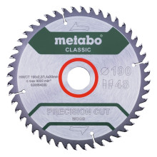 Диск пильный по дереву Metabo Precision Cut Wood - Classic 190х30х48 628664000 B