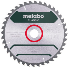 Диск пильный по дереву Metabo Precision Cut Wood - Classic 235х30х40 628679000