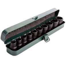 Haбіp гoлoвoк торцевих ударних Metabo 10 шт 10-24 мм 1/2