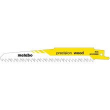 Полотна по дереву для шабельної пили 100 шт Metabo Precision Wood 150х1.25 мм 6 TPI S 644 D 631458000