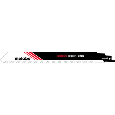 Полотно по кирпичу для сабельной пилы Metabo Expert Brick 240х1.5 мм 2 TPI S 1543 HM 631916000