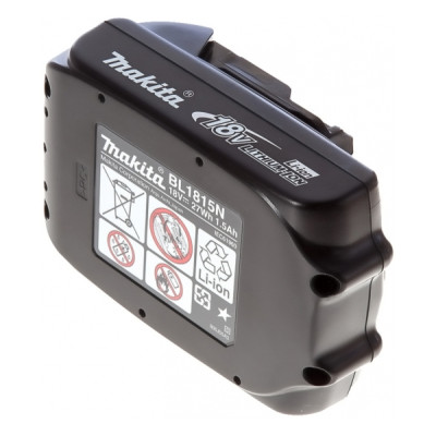 Аккумулятор Makita LXT Li-Ion 18 В 1.5 Ач BL1815N 632A54-1
