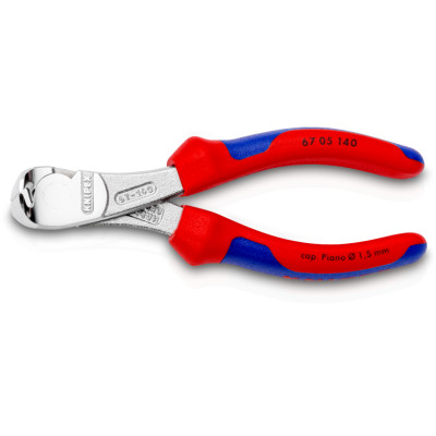 Кусачки торцеві для електроніки KNIPEX 140 мм 67 05 140