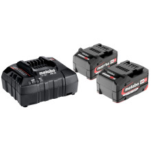 Набір Metabo Li-Power зарядний пристрій 12-36 В, акумулятори 2 шт Li-Ion 18 В 4 Аг 685050000