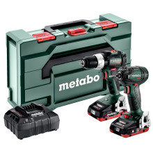 Набір акумуляторних інструментів Metabo Combo Set 2.1.12 18 V BL LiHD 685124000
