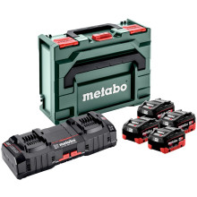 Набір Metabo LiHD зарядний пристрій 12-36 В, акумулятори 4 шт Li-Ion 18 В 8 Аг, кейс metaBOX 145 685135000