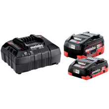 Набір Metabo LiHD зарядний пристрій 12-36 В, акумулятори 2 шт Li-Ion 18 В 4 Аг 5.5 Аг 685160000
