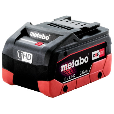 Набір Metabo LiHD зарядний пристрій 12-36 В, акумулятори 2 шт Li-Ion 18 В 4 Аг 5.5 Аг 685160000