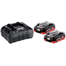 Набір Metabo LiHD зарядний пристрій 12-36 В, акумулятори 2 шт Li-Ion 18 В 4 Аг 685163000