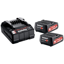 Набір Metabo Li-Power зарядний пристрій 12-18 В, акумулятори 2 шт Li-Ion 12 В 2 Аг 685300000