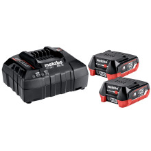 Набір Metabo LiHD зарядний пристрій 12-36 В, акумулятори 2 шт Li-Ion 12 В 4 Аг 685301000