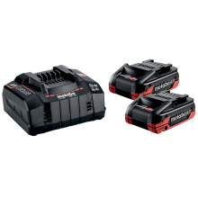 Набір Metabo LiHDX зарядний пристрій 12-36 В, акумулятори 2 шт Li-Ion 18 В 4 Аг 685306000