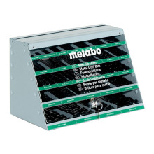Набір свердел по металу в шафі 490 шт Metabo HSS-R 1-13 мм 690103000