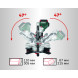 Торцовочная пила с подставкой Metabo KGS 305 M 691215000