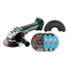 Угловая шлифмашина аккумуляторная Metabo W 18 L BL 9-125 Set 691224000 без АКБ