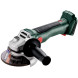 Угловая шлифмашина аккумуляторная Metabo Set W 18 L BL 9-125 691225000 без АКБ