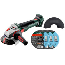 Кутова шліфмашина акумуляторна Metabo Set WB 18 LTX BL 15-125 Quick 691226000 без АКБ