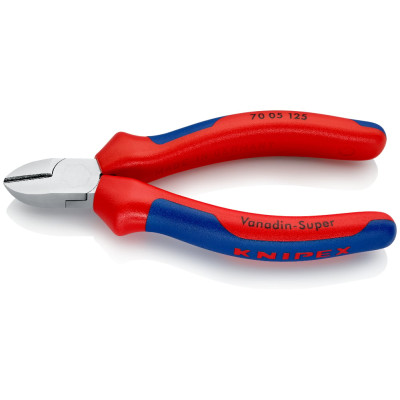 Кусачки боковые хромированные KNIPEX 125 мм 70 05 125