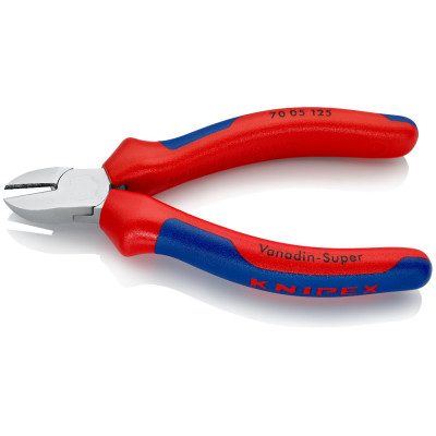 Кусачки боковые хромированные KNIPEX 125 мм 70 05 125