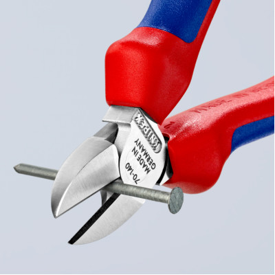 Кусачки бокові хромовані KNIPEX 140 мм 70 05 140