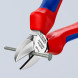 Кусачки бокові хромовані KNIPEX 140 мм 70 05 140