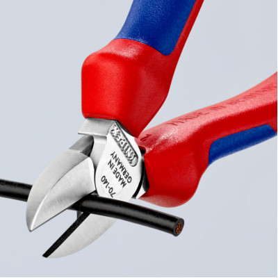 Кусачки бокові хромовані KNIPEX 140 мм 70 05 140