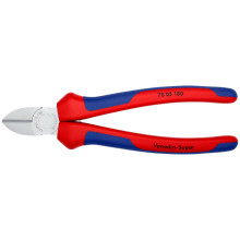 Кусачки бокові хромовані KNIPEX 180 мм 70 05 180