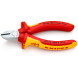 Кусачки бокові діелектричні хромовані KNIPEX 125 мм 70 06 125